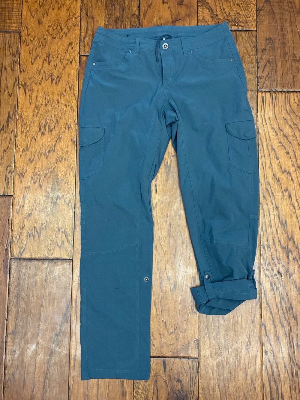 Kuhl women’s free flex roll up pant granola outdoors hiking gorpcore - Picture 3 of 12